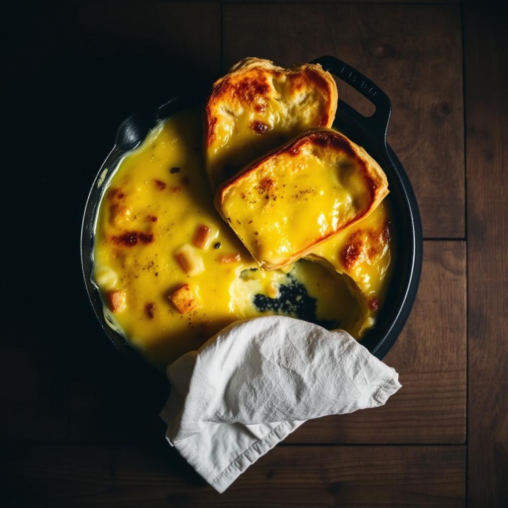 Welsh lillois gratiné, spécialité de Chez Max